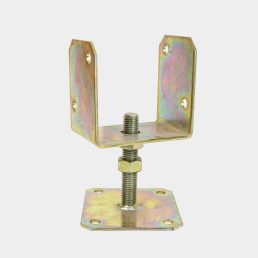 100x85 lefúrható, állítható magasságú gerendatalp