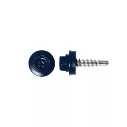   PRÉMIUM 4,8x19 Hatlapfejű fűzőcsavar+EPDM RAL 5010 (enciánkék)