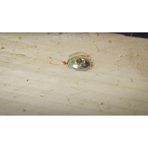  6x300 Faszerkezet építő csavar, lapos fejű,torx +behajtó/doboz