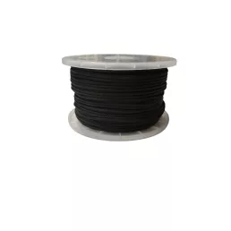3mm fonatolt PP kötél-fekete (100m)