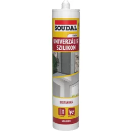 Soudal univerzális szilikon ( ecetsav) fehér 280 ml