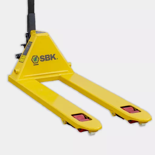 Raklapemelő béka 2,5T PU kerék (sárga)