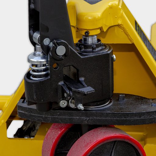 Raklapemelő béka 3T PU kerék (sárga)