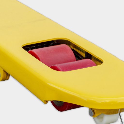 Raklapemelő béka 3T PU kerék (sárga)