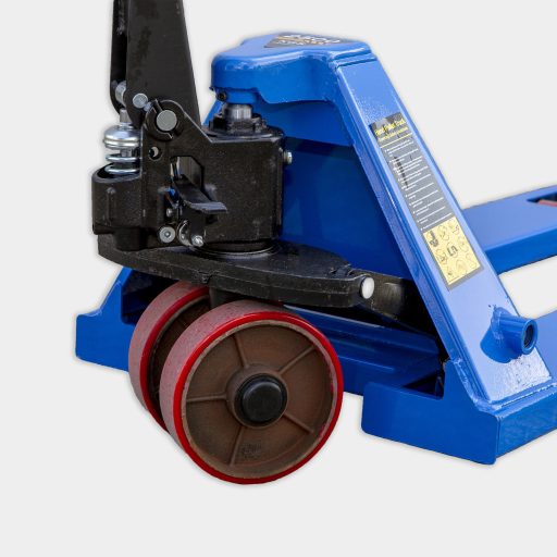 Raklapemelő béka 3T PU kerék (kék)